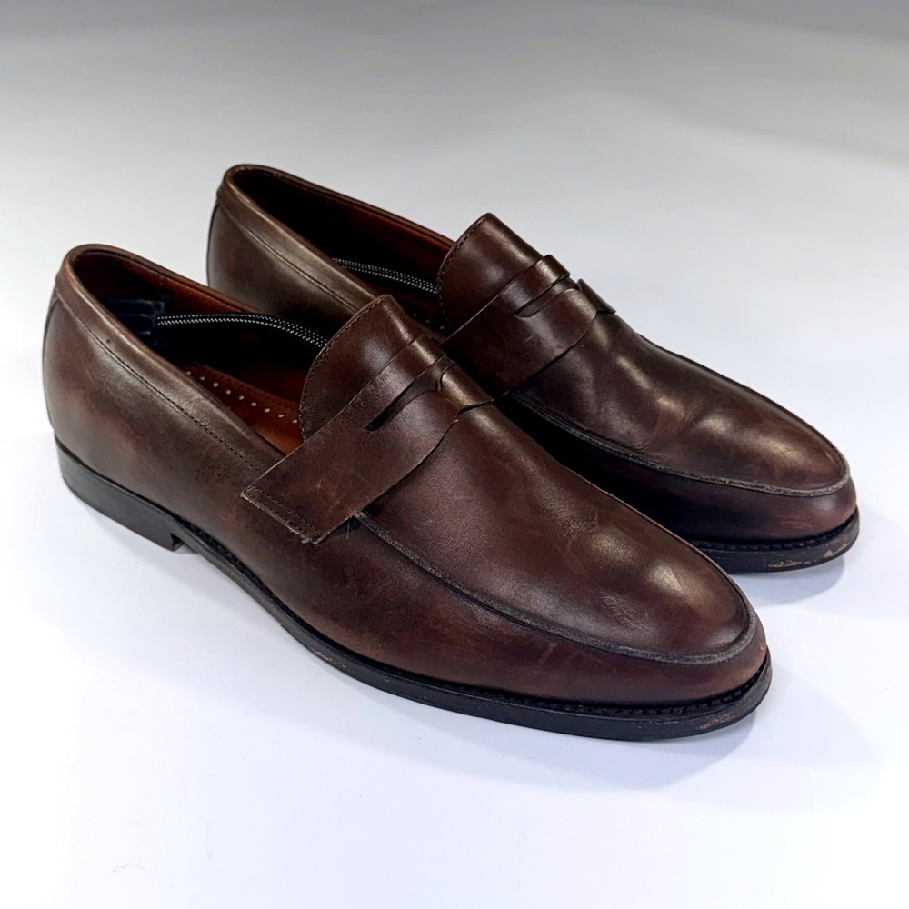 Brooks Brothers Brown Leather Penny Loafers